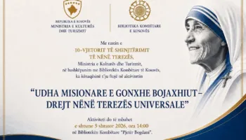 Në Bibliotekën Kombëtare prezantohet libri dhe ekspozita për Nënë Terezën