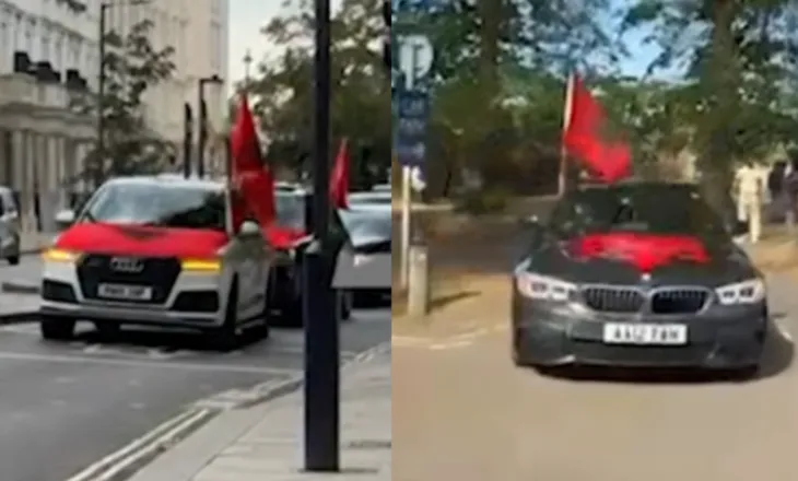 Nga Anglia në Tiranë/ Shqiptarët e Londrës do të ‘zbresin’ në protestën e 12 shtatorit, niset autokolan kuq e zi