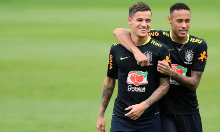 Nga fëmijëria te kombëtarja! Neymar-Coutinho,  sërish bashkë
