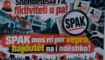 Nga SHISH te shëndetësia, pankartat pikante të protestës së 118-të