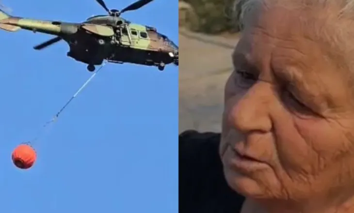 Nis ndërhyrja nga ajri në Levan, banorja flet për flakët: Si ky zjarr nuk kemi parë kurrë