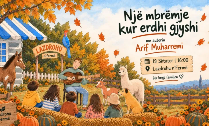 “Një mbrëmje kur erdhi gjyshi”, të shtunën promovohet në “Lazdrohu n’Fermë”