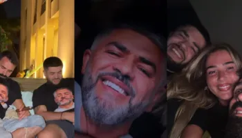 Noizy bëhet 40-vjeç, Loredana dhe Blerim Destani shkaktojnë të qeshura me befasinë për ditëlindje