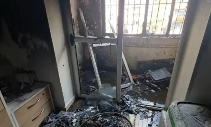 Panik në Bulqizë, apartamenti përfshihet nga flakët
