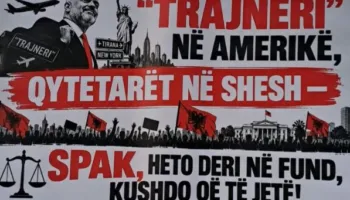 Pankartat në ditën e 115-të të protestës: Trajneri në Amerikë, qytetarët në shesh! SPAK heto deri në fund, kushdo që të jetë