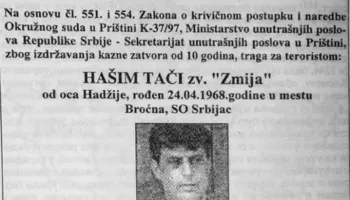 Paradoksi: Haga i dha 25 vite burgim Thaçit, ndërsa Millosheviçi e kishte dënuar 10 vite!