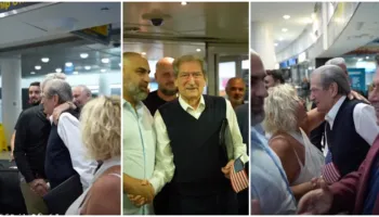 Pas 14 vitesh, Berisha mbërrin në Amerikë, pritet me lule dhe përqafime nga shqiptarët