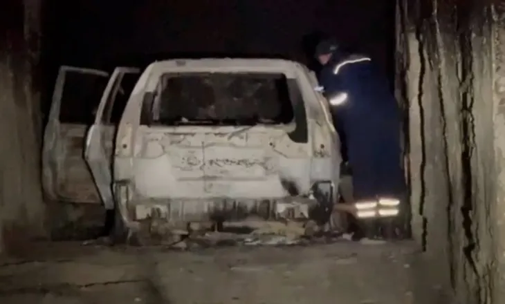 Për çfarë u përdor? Automjeti i vjedhur, gjendet i djegur në një tunel ushtarak në Cerkovinë të Vlorës, nisin hetimet
