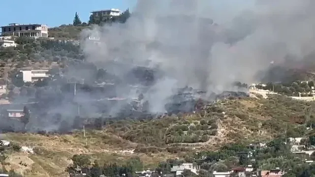 Përkeqësohet situata me zjarrin në Vlorë, flakët përfshijnë edhe disa banesa