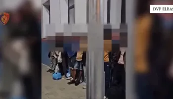 Po kalonin 8 memigrantë të paligjshëm, kapen 2 “transportuesit” në Elbasan (VIDEO)