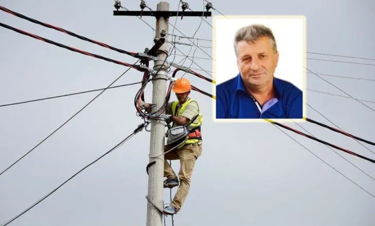 Po vendosnin shtyllat e ndriçimit, ky është punonjësi i Bashkisë që humbi jetën në krye të detyrës