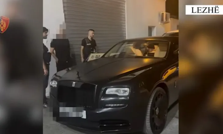 Policia e Lezhës bllokon makinën luksoze “Rolls-Royce”, nis hetimi pasuror për pronarin me banim në Britani: S’kishte dokumentacion!