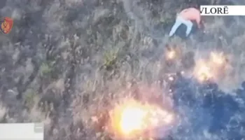 Policia: Në Vlorë, identifikohet dhe arrestohet autori i dyshuar i zjarrvënies në fshatin Petë