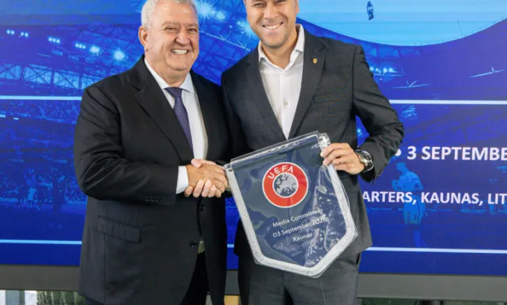 Presidenti Duka drejton mbledhjen e Komitetit të Medias të UEFA-s në Lituani