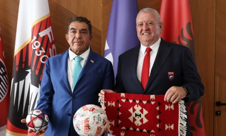 Presidenti i FSHF-së pret Paolo Zampolli, të dërguarin special të Donald Trump, për Partneritetet Globale