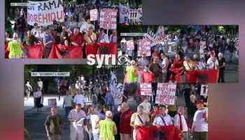 Protesta e 111-të/ Nis marshimi i qytetarëve drejt Kryeministrisë: Rama, jepe dorëheqjen!