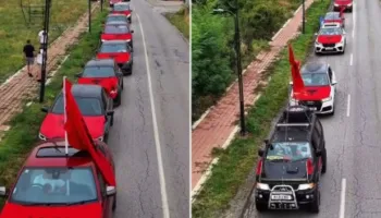 Protesta kundër qeverisë/ Emigrantët mbërrijnë me autokolona për t’iu bashkuar qytetarëve në shesh