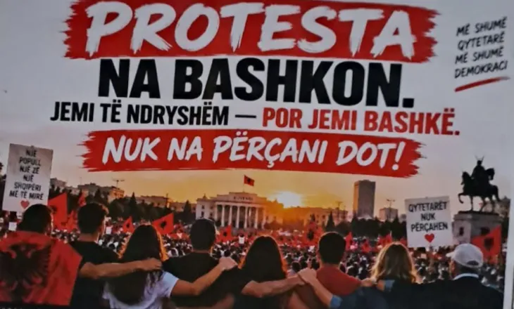 “Protesta na bashkon”/ Pankartat ironizuese: FBI, të vegjlit i kapim vetë, na mësoni si kapen peshqit e mëdhenj