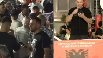 Protestuesi para Kryeministrisë: Koha e gënjeshtrave ka mbaruar, rruga e vetme është largimi i Ramës