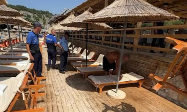 Punime pa leje pranë plazhit, arrestohet 47-vjeçari në Sarandë. Pezullohet edhe polici