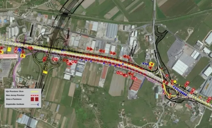 Punimet në autostradën Tiranë-Durrës, ARRSH kujton shoferët: Ja rrugët ku do devijohet qarkullimi dhe nga të udhëtoni për tri netë