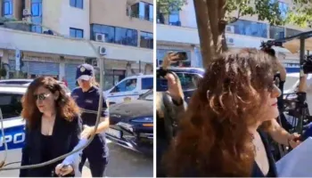 Qëndron në hotel me agjentë serbë!VIDEO/ Vlora Hysenin e lënë nervat, shantazhon gazetaren