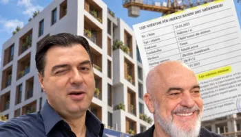 Qeveria i jep leje ortakut të vjehrrit të Lulzim Bashës për pallat 12 katësh në Tiranë!