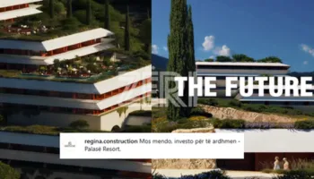 REGINA Palasë- Ja si duket projekti i resortit luksoz të Vasil Bedinajt, në tokën që e përplasi me Luan Muçën