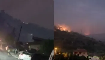 Rëndohet situata nga zjarret në Levan, digjen shtëpi, asfiksohen 3 persona! Edhe ambulanca në vendngjarje, vijon lufta nga toka dhe ajri
