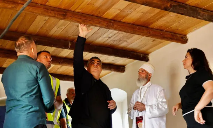 Restaurohet Teqeja e Koshtanit në Memaliaj, ministri Gonxhja: Mbart vlerat e traditës bektashiane, kontribut i çmuar për arsimin shqip