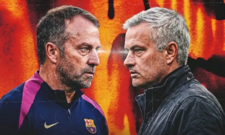 Rivaliteti i përjetshëm, Flick vendosi rekord historik për Barçën, por drejtuesit ia ndalojnë të flasë për Real Madrid: Asnjë fjalë për Mourinjon!