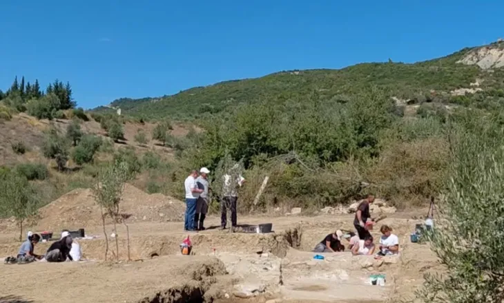 Romakët, “pronarë” të Tepelenës! Në Qesarat dalin në dritë gjashtë mozaikë romakë, mes tyre edhe figura e Erosit (VIDEO)