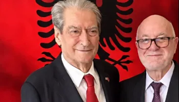 Sali Berisha takon Mal Berishën në New Jersey, ish-ambasadori: “Një foto që flet sa një mijë fjalë”