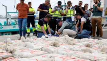 Sekuestrohen 2.1 ton kokainë në një jaht në Spanjë, arrestohen katër persona, mes tyre edhe një shqiptar