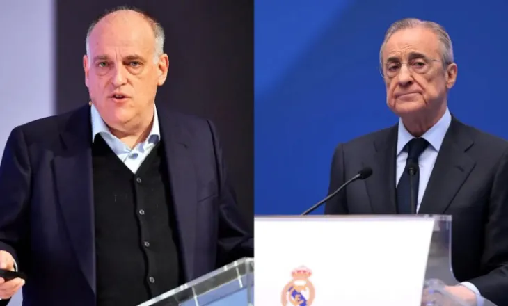 Shpërthejnë polemikat në Spanjë, presidenti i “La Liga” akuza Realit! Tebas: Konspiracioni i përhershëm, i duan gjyqtarët sipas stemës dhe xhiros!