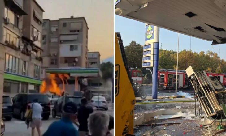 Shpërthen bombola e gazit në një karburant në zonën e Brrylit, plagosen 3 punëtorë