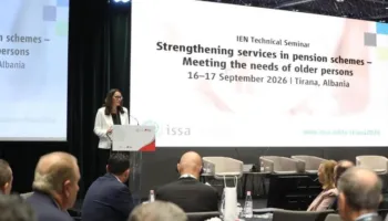 Shqipëria mirëpret Seminarin Teknik të ISSA-s për forcimin e shërbimeve të pensioneve, Ibrahimaj: Jemi duke punuar për reformën e re dhe modernizimin