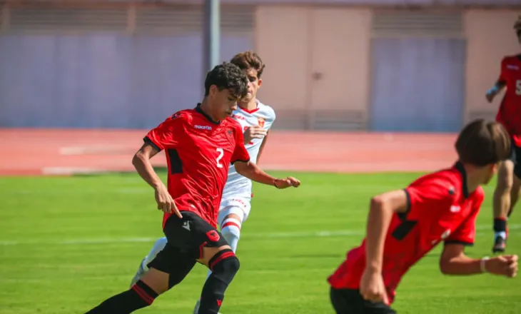 Shqipëria U-15 barazon 0-0 ndeshjen e dytë miqësore ndaj Malit të Zi