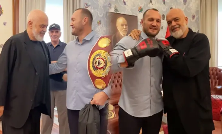 “Shqiponja shqiptare që nuk njeh humbje”/ Rama pret kampionin Nelson Hysa