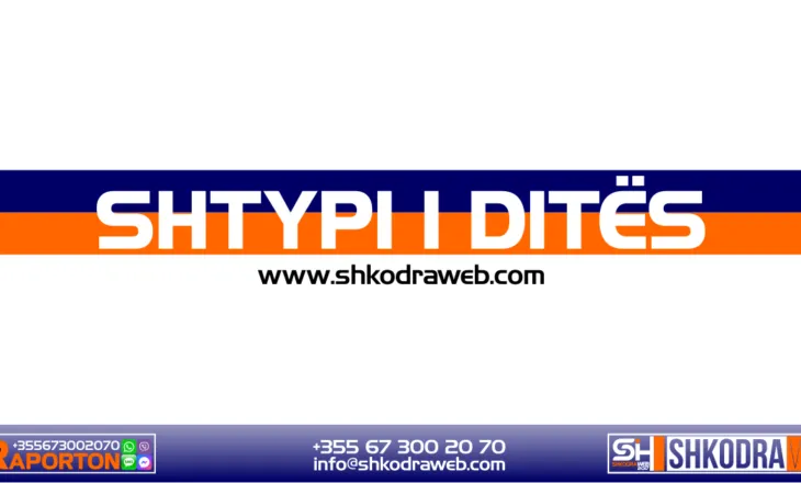 SHTYPI I DITËS – Çfarë shkruajnë gazetat shqiptare për ditën e sotme, e merkurë, 9 shtator 2026…