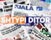 SHTYPI I DITËS – Çfarë shkruajnë gazetat shqiptare për ditën e sotme, e shtunë, 26 shtator 2026…