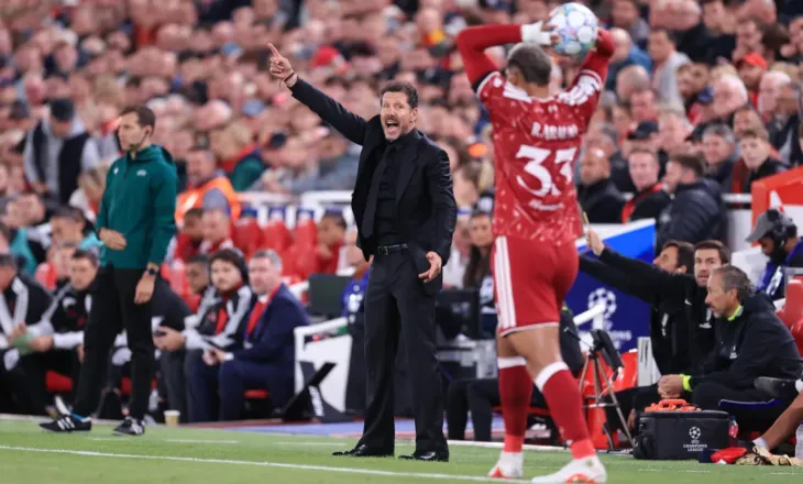 Simeone: Në pjesën e dytë nuk luajtëm mirë dhe ia falëm fitoren Liverpool, duhet të mbrojmë më mirë