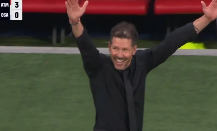 Simeone qesh më në fund, Atletico Madrid me fitore bindëse dhe spektakël ndaj Osasuna (video)