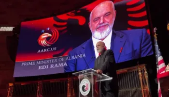 “Slogan i neveritshëm: Shqipëria u përket shqiptarëve’, Rama flet për protestën në SHBA: Duhet të ketë vend për gjithkënd