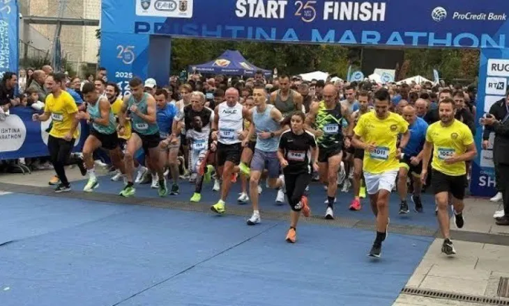 Sot zhvillohet Maratona e Prishtinës, Policia njofton për bllokime të rrugëve