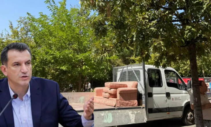 “Spastrime” në Bashkinë e Tiranës/ Të shkarkuarit e Erion Veliajt nuk largohen “duarbosh”, marrin edhe divanët nga zyra (FOTO)
