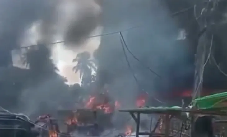 Sulm ajror në një treg në Myanmar, 33 të vrarë dhe 36 të plagosur (VIDEO) –