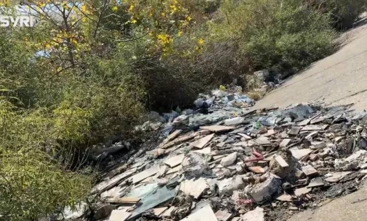 SYRI TV/ Lezhë, brigjet e lumit Mat plot me mbetje, banorët: Shkaktojnë ndotje