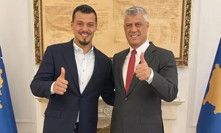 “Të presim në Kosovë, bab!”/ Reagimi i djalit të Hashim Thaçit pas “Marshit për Liri”
