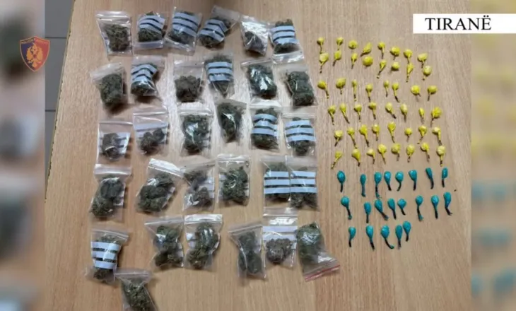 Tiranë, shërbimet “Shqiponja” godasin një tjetër rast të shitjes së lëndëve narkotike të llojeve të ndryshme